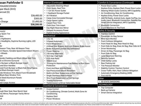Used 2025 Nissan Pathfinder S image 12