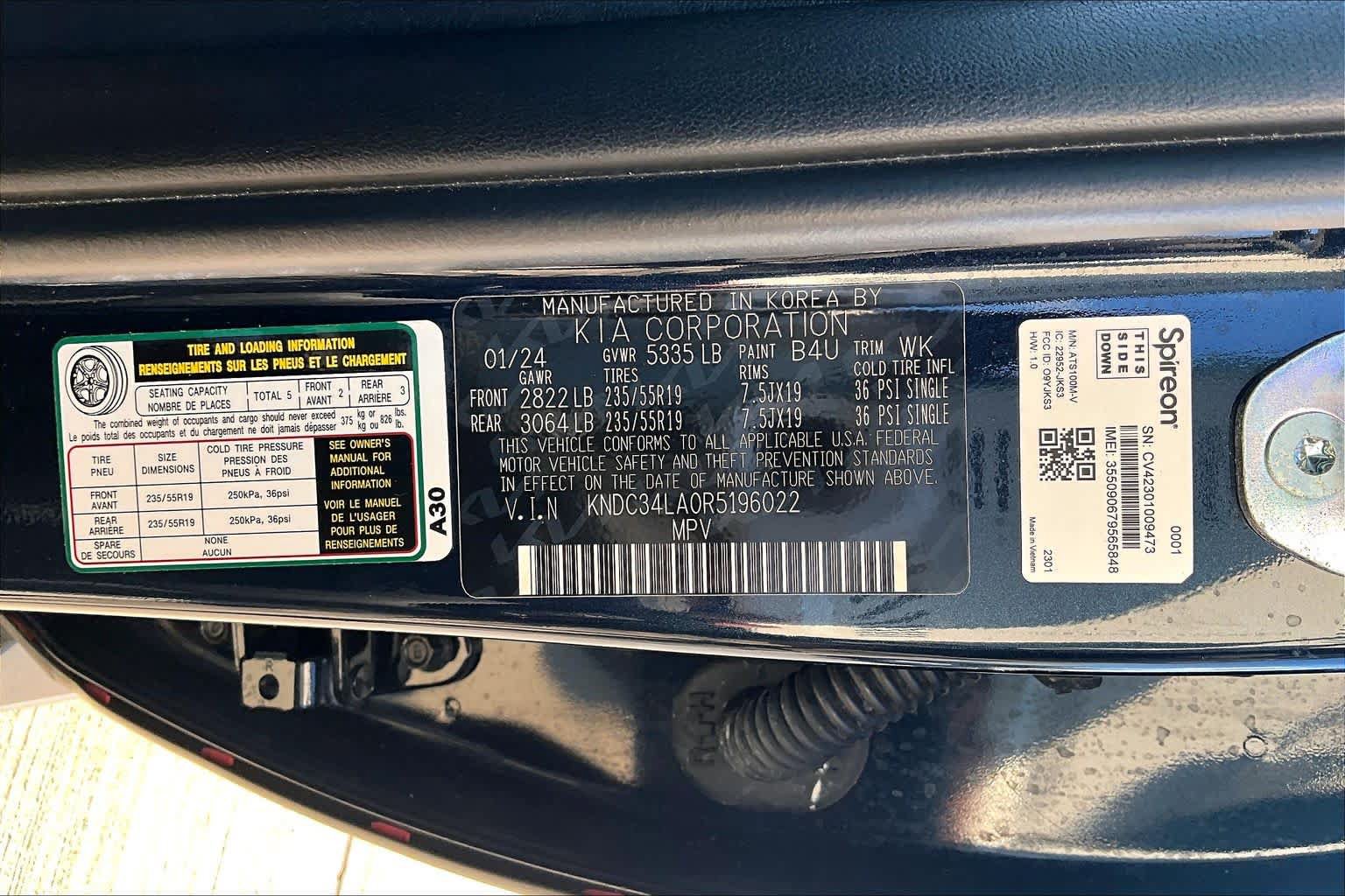 Used 2024 Kia EV6 Light RWD image 36