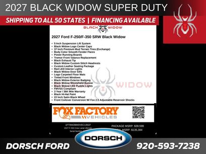 New 2027 Ford F250 Lariat w/ Black Appearance Package