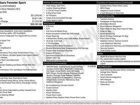 Certified 2023 Subaru Forester Sport image 23