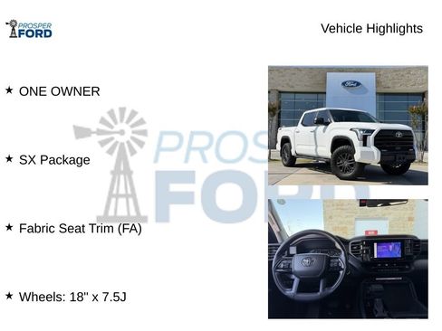 Used 2024 Toyota Tundra SR5 w/ SX Package RWD image 5