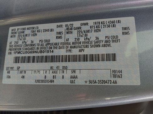 Used 2022 Ford Escape SE FWD image 33