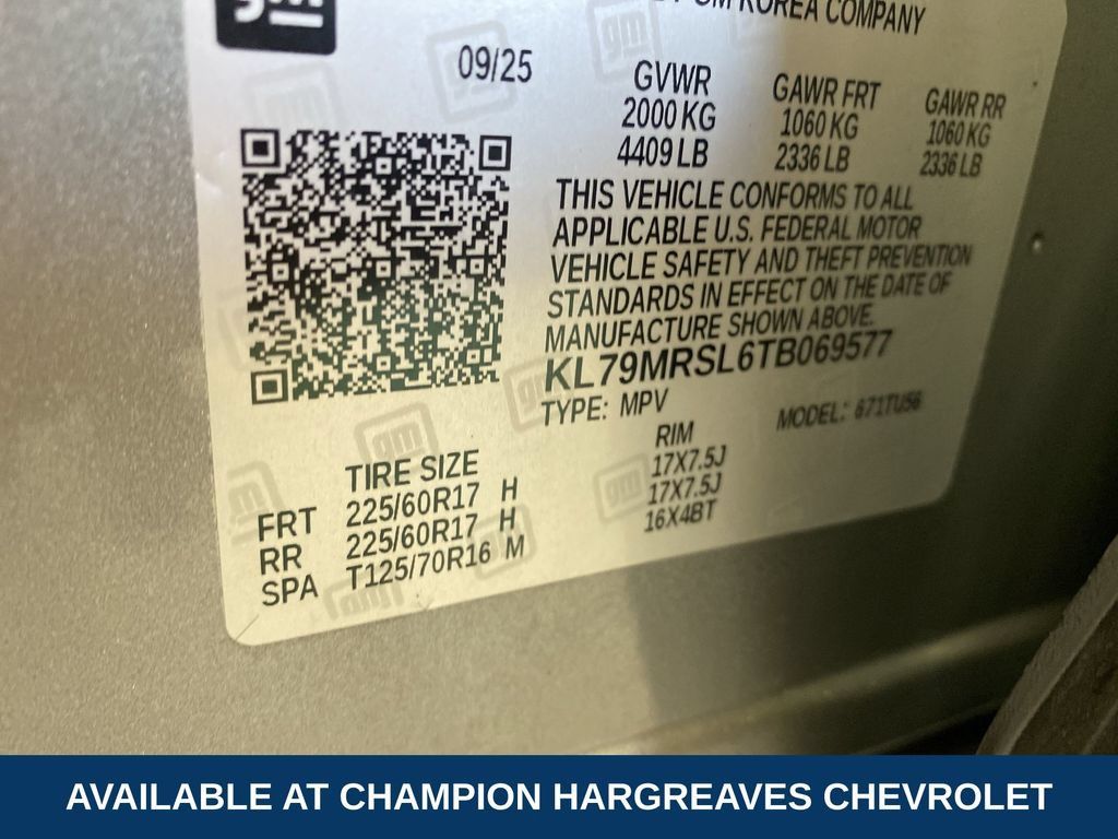 Used 2026 Chevrolet TrailBlazer LT AWD/4WD image 42