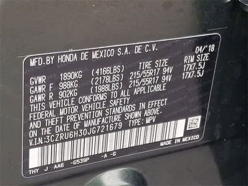 Used 2018 Honda HR-V LX image 36