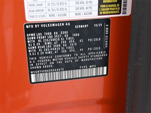 New 2025 Volkswagen ID. Buzz Pro S Plus image 19