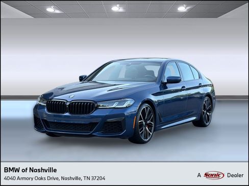 Used 2021 BMW M550i xDrive w/ Executive Package AWD/4WD image 1