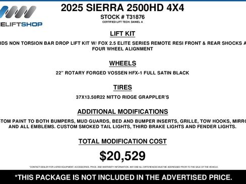 Used 2025 GMC Sierra 2500 AT4X image 2