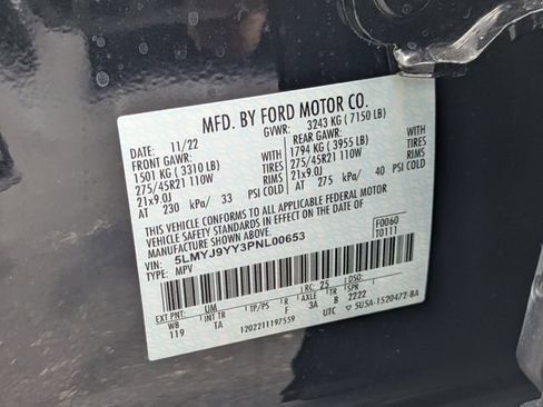 Used 2023 Lincoln Aviator Black Label Grand Touring w/ Class IV Trailer Tow Package AWD/4WD image 40