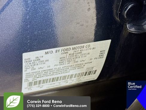 Certified 2020 Ford Explorer XLT w/ Class III Trailer Tow Package image 35