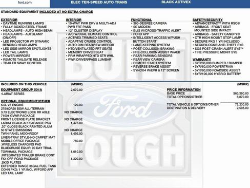 New 2026 Ford F150 Lariat w/ Equipment Group 501A Mid image 2