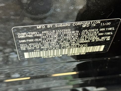 Used 2022 Subaru Legacy Limited AWD/4WD image 33