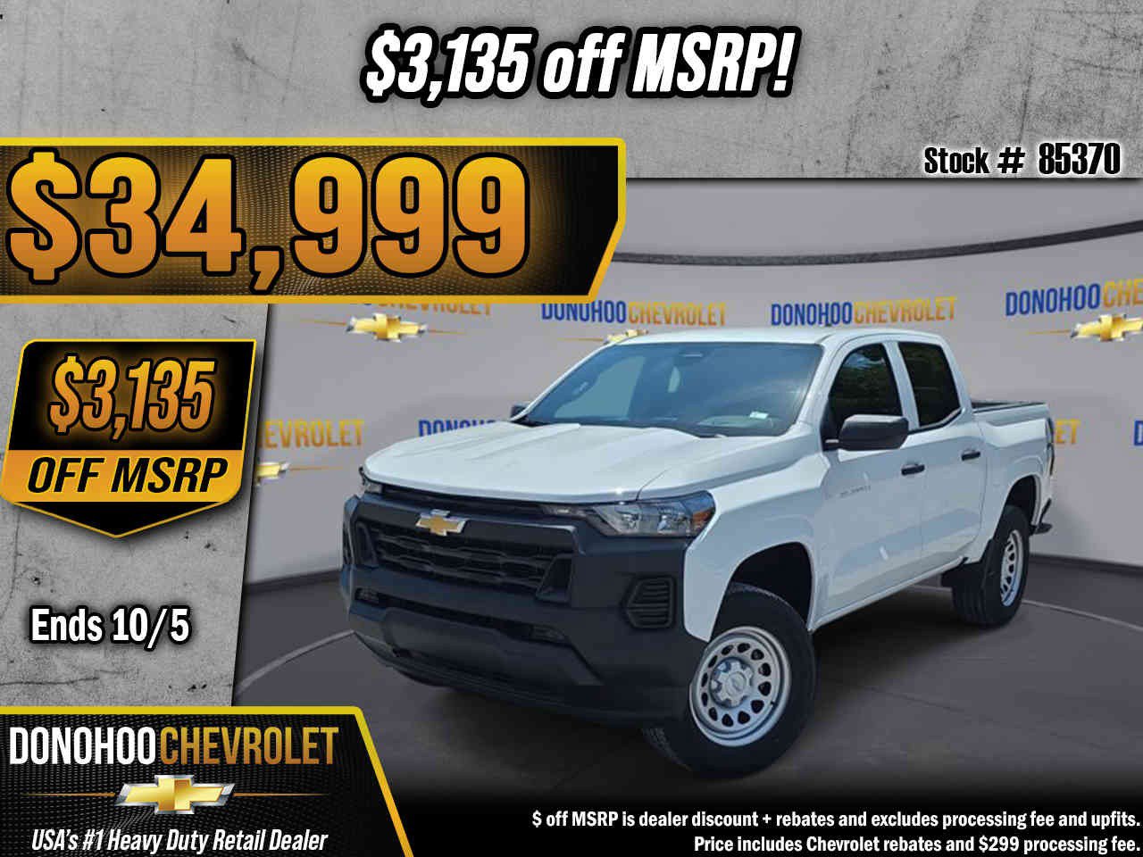 New 2026 Chevrolet Colorado W/T AWD/4WD image 1