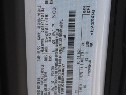 New 2025 Ford Transit 250 w/ Load Area Protection Package image 41