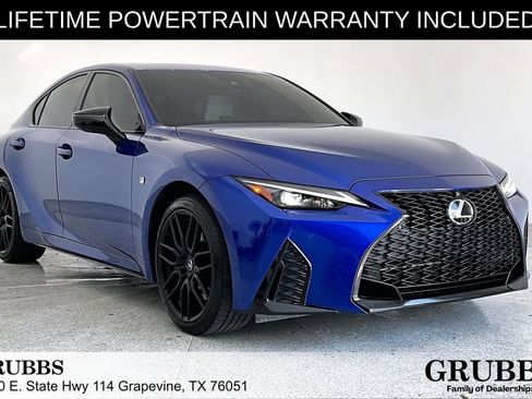 Used 2024 Lexus IS 350 F Sport w/ Blackout Package AWD/4WD image 1