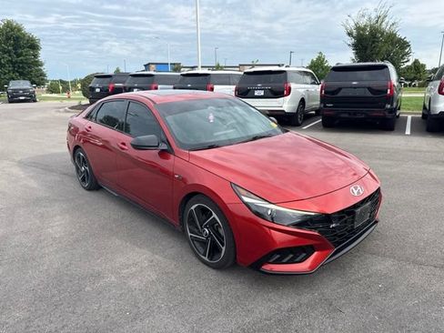 Used 2021 Hyundai Elantra N Line FWD image 1