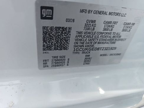 New 2026 Chevrolet Silverado 1500 LTZ w/ LTZ Premium Package image 37