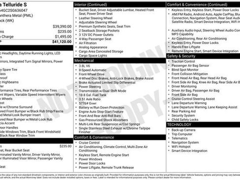 Used 2025 Kia Telluride S FWD image 11