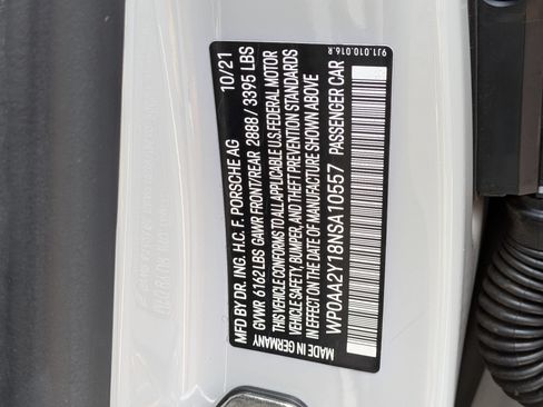 Used 2022 Porsche Taycan RWD image 28