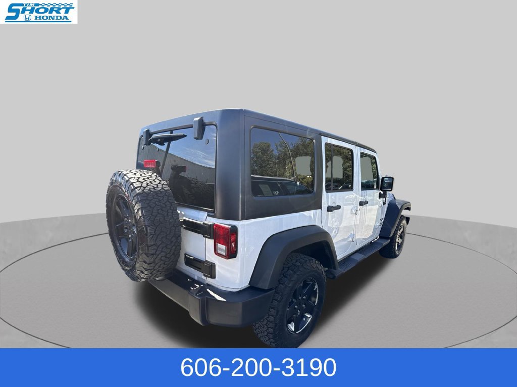 Used 2017 Jeep Wrangler Unlimited Sport w/ Quick Order Package 24S AWD/4WD image 7