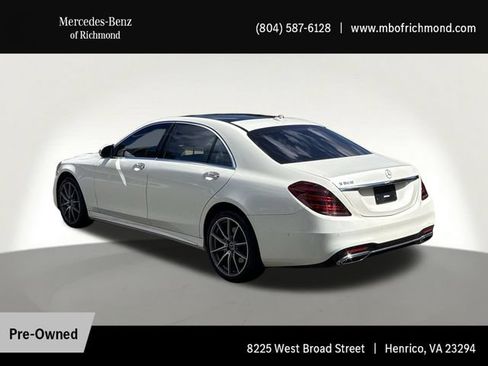 Certified 2020 Mercedes-Benz S 560 Sedan w/ AMG Line Exterior image 27