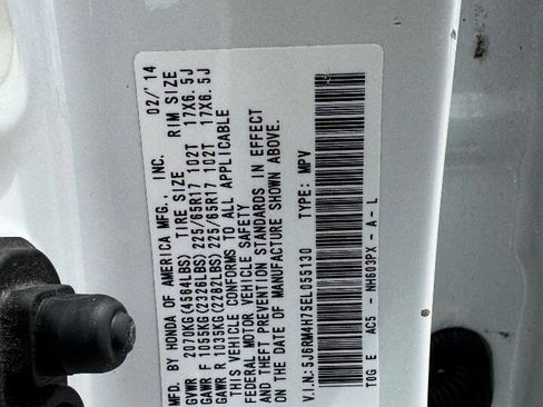 Used 2014 Honda CR-V EX-L image 17