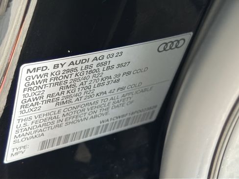 Used 2023 Audi SQ8 Prestige image 37