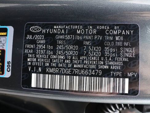 Used 2024 Hyundai Palisade Calligraphy image 42