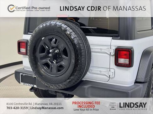 Certified 2024 Jeep Wrangler Unlimited Sport AWD/4WD image 11