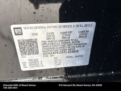 New 2026 Chevrolet Equinox LT w/ Convenience Package II AWD/4WD image 29