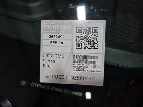 Certified 2022 GMC Sierra 1500 Elevation image 32