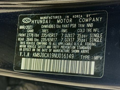 Used 2022 Hyundai Tucson Blue AWD/4WD image 31