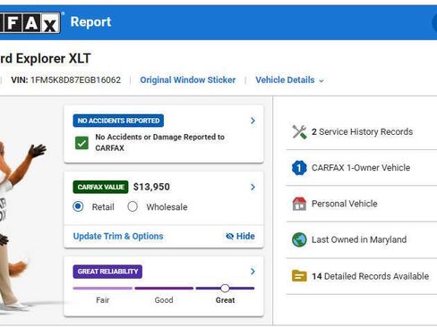 Used 2014 Ford Explorer XLT w/ Equipment Group 202A AWD/4WD image 31
