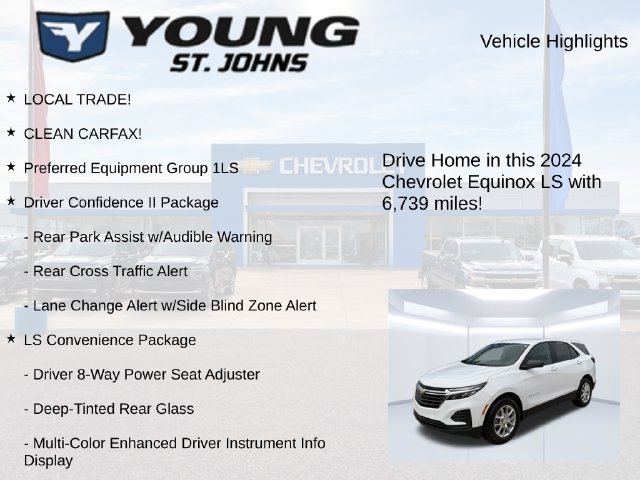Certified 2024 Chevrolet Equinox LS w/ LS Convenience Package FWD image 5
