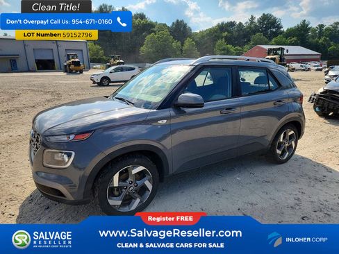 Used 2020 Hyundai Venue SEL w/ Convenience + Premium Package FWD image 1