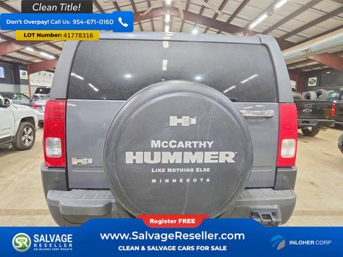 Used 2008 HUMMER H3 w/ Chrome Appearance Package image 8