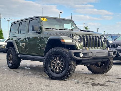 Used 2022 Jeep Wrangler Unlimited Rubicon w/ Trailer Tow Package AWD/4WD image 1