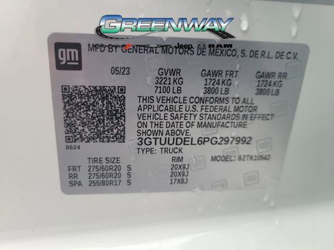 Used 2023 GMC Sierra 1500 SLT w/ SLT Premium Plus Package image 32