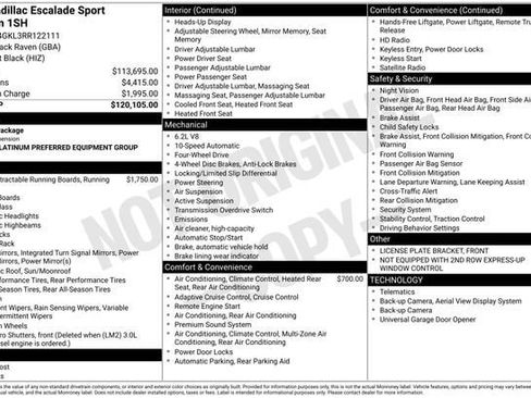 Certified 2024 Cadillac Escalade Sport Platinum image 33