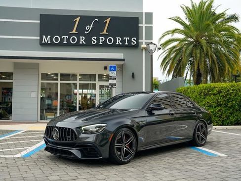 Used 2021 Mercedes-Benz E 63 AMG S image 1