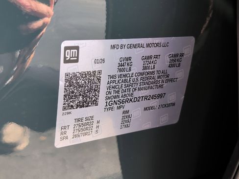 New 2026 Chevrolet Tahoe RST w/ Comfort Package image 37