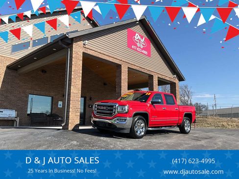 Used 2017 GMC Sierra 1500 SLT w/ Suspension Package, Off-Road image 1