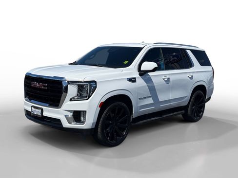 Used 2022 GMC Yukon SLE w/ Gmc Pro Safety Plus Package RWD image 1