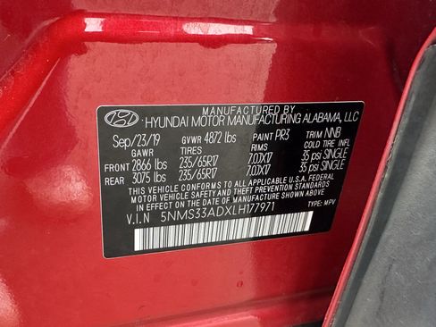 Used 2020 Hyundai Santa Fe SEL image 33