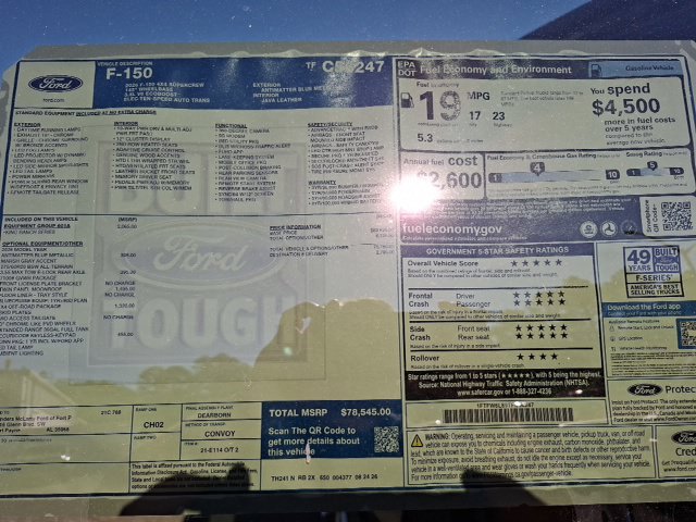 New 2026 Ford F150 King Ranch w/ Equipment Group 601A High AWD/4WD image 32