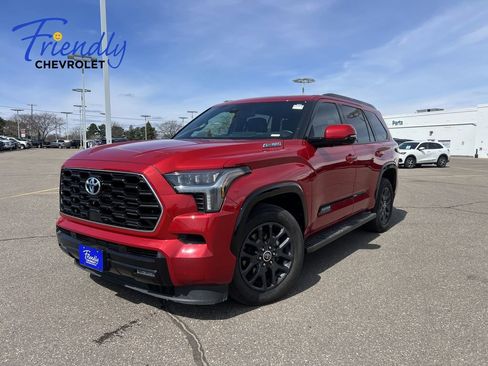 Used 2023 Toyota Sequoia Platinum AWD/4WD image 1