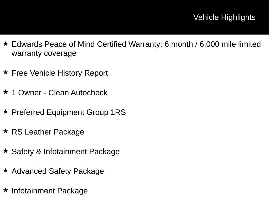 Used 2024 Chevrolet Equinox RS w/ RS Leather Package AWD/4WD image 5