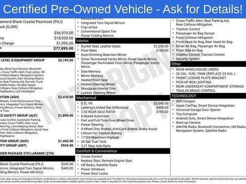 Used 2023 RAM 1500 Laramie AWD/4WD image 8