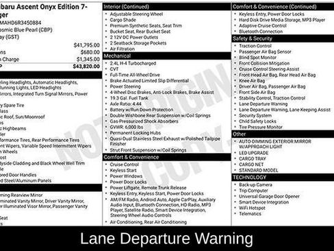 Used 2024 Subaru Ascent Onyx Edition image 7