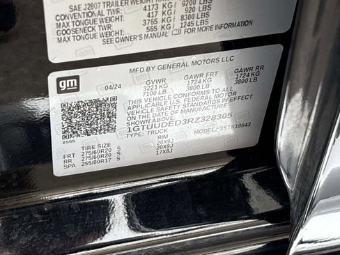 Certified 2024 GMC Sierra 1500 SLT w/ SLT Premium Plus Package AWD/4WD image 35
