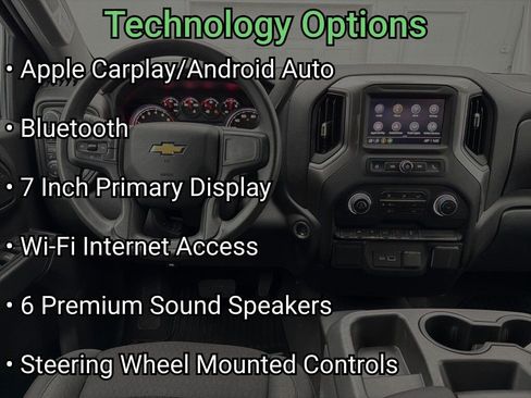 Certified 2023 Chevrolet Silverado 1500 Custom w/ LPO, Dark Essentials Package image 17